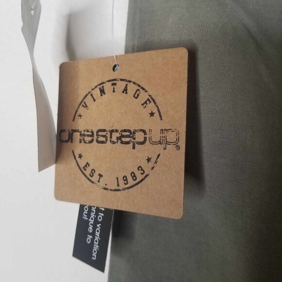 NWT Womens Green One Step Up Vintage Leggings Sz. M - Picture 3 of 4